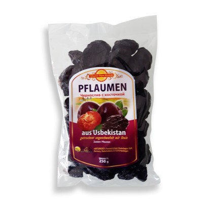 Pflaumen mit Stein getrocknet