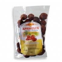 Aprikosen getroknet mit Stein